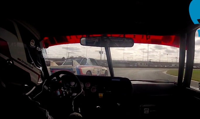 Road Course Dice! Watch Two Historic BMW 3.0L CSL Batmobile Coupes Beat On Each Other At Daytona