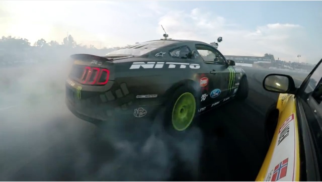 Go For A Ride With Formula Drift Drivers Through The Lens Of GoPros – Where Inches Of Space Is A Luxury!