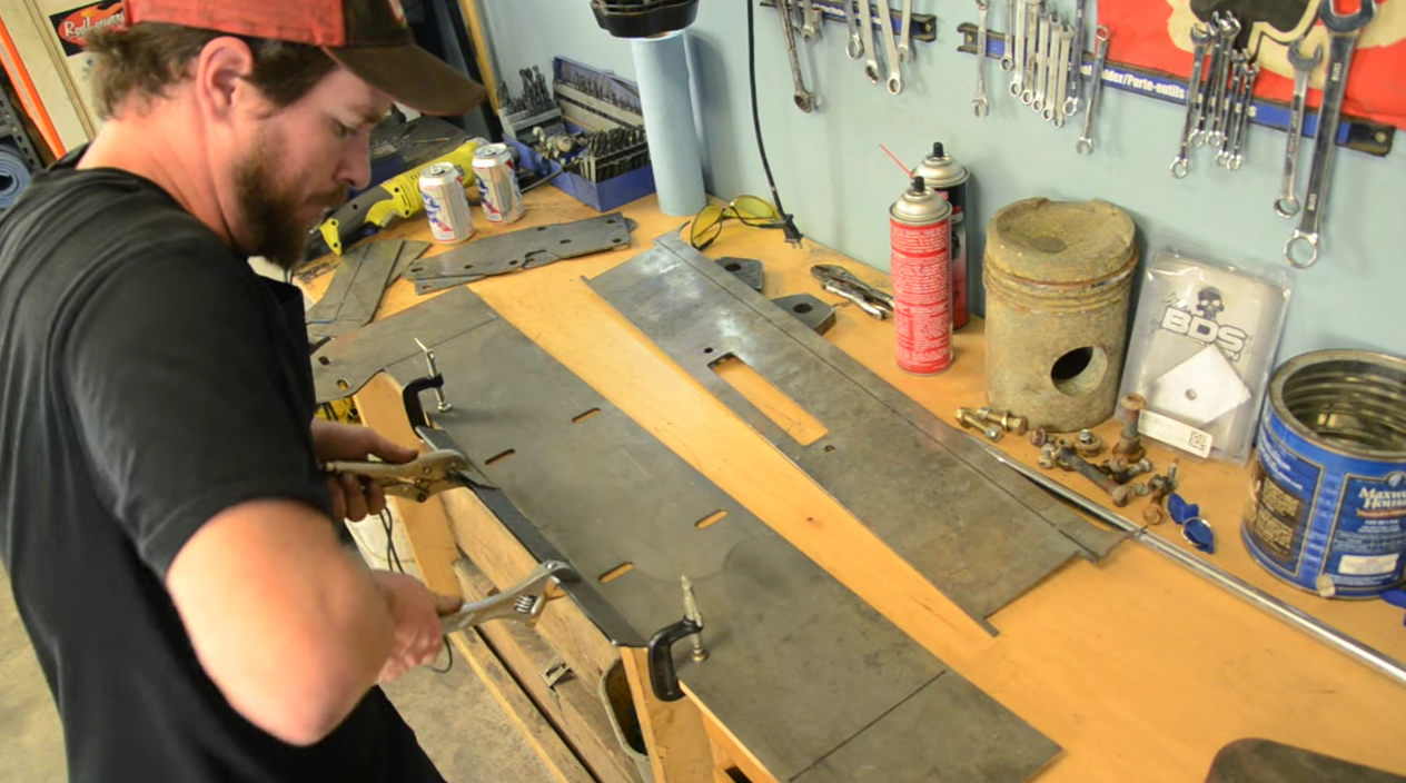 Watch The Pabst Boys Roadhouse Crew Build A JCR Offroad DIY Winch Bumper!