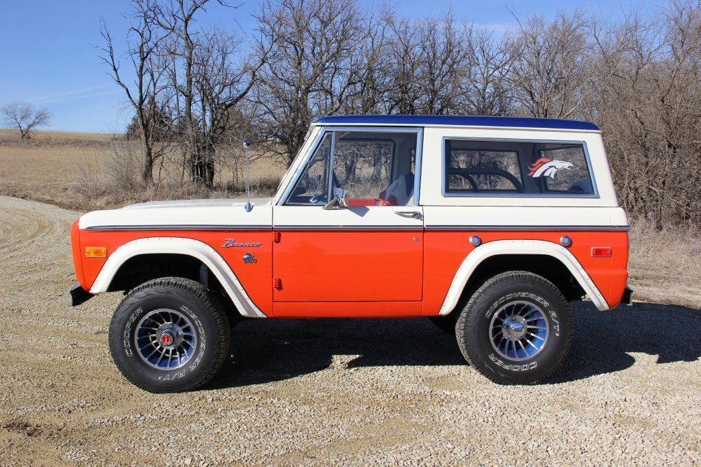 Denver Bronco Themed Ford Bronco Unveiled at Home Game