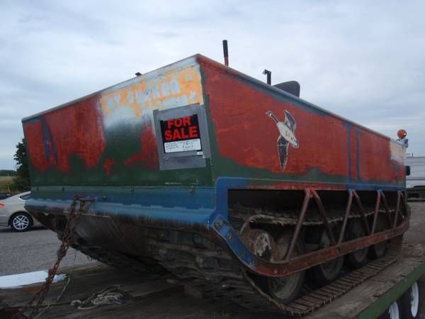 This Chrysler 318 Powered 1969 Muskeg Amphibian Is A 32mph Bath Tub