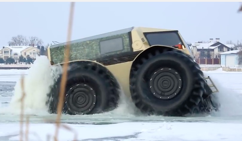 The Sherp Is A Weird And Unstoppable Russian Truck