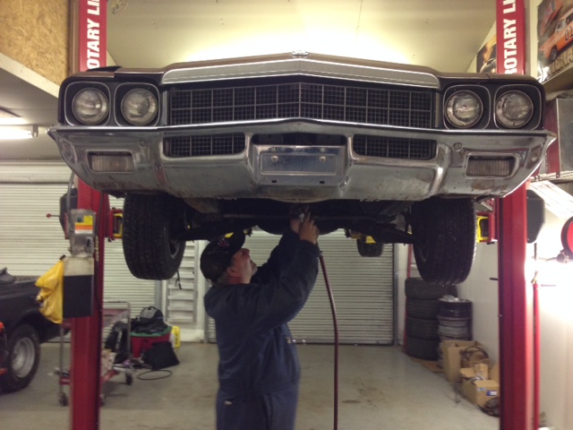 BangShift Project Files: A Root Beer Brown 1972 Buick Skylark Droptop That Is Getting Some Love