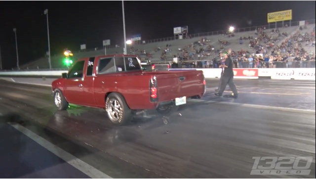 Kaboom! This Nissan’s Differential Makes A Grand Exit On The Starting Line At TX2K16!