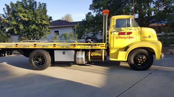 Rollback Meets 1956 Ford C600 COE. The Best Of Both Worlds