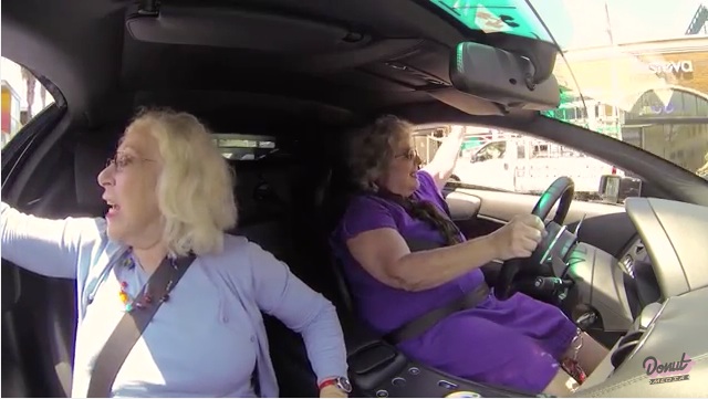 What Does It Look Like When Two Grandmothers Take A Lamborghini Murcielago On A Trip To The Shop? It’s Great Fun!