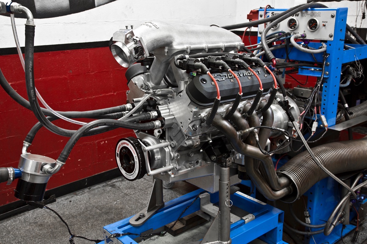 Amazing Engine Tech: SAM Tech eliminates The Competition By Wringing 825 hp and 8,300 RPM From An NHRA Legal LS7 Stocker Mill