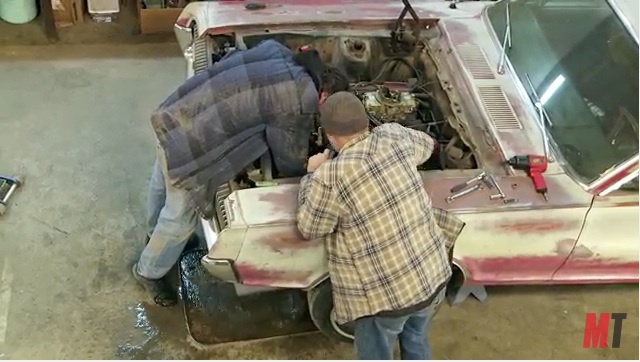 Freiburger And Dulcich Rip Apart A Mercury Cougar’s 351 In The Pilot Episode For “Roadkill Garage”!