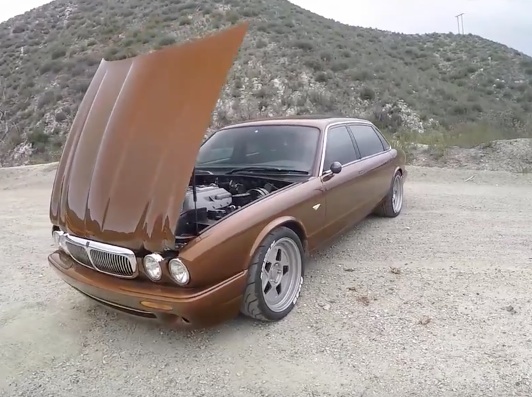 The Smoking Tire Checks Out A 575 Horsepower, Built To The Nines Jaguar XJ8L!