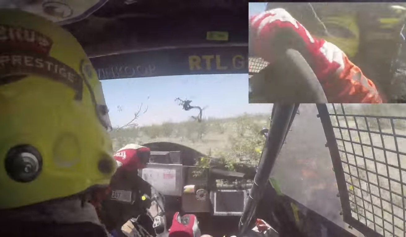 Dakar Hell Video: Watch A Racer Slog Through Sand And Then Blaze His Own Trail, Vegetation Be Damned