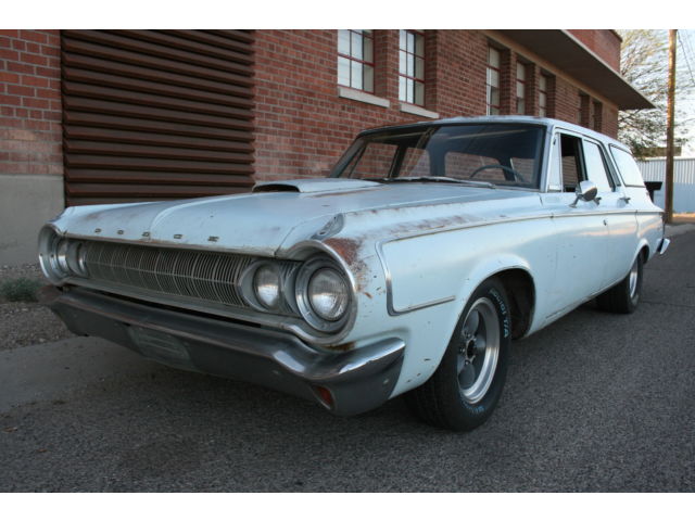 Coolest Wagon Ever? This Ratty Looking 1963 Dodge 440 Has A 4-Speed And A 440ci Big Block!