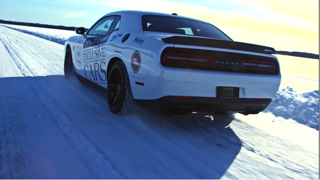 Hellcat On Ice! Watch As Exclusive Cars Takes Mopar’s Mental Patient To 170 Miles An Hour On Ice In Sweden!