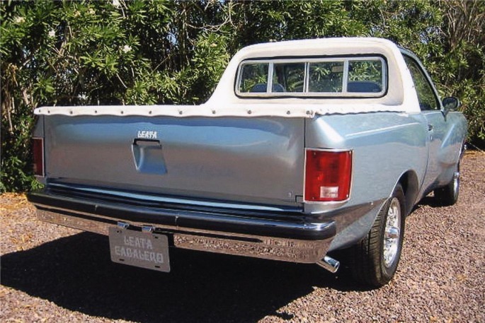 leata pickup rear