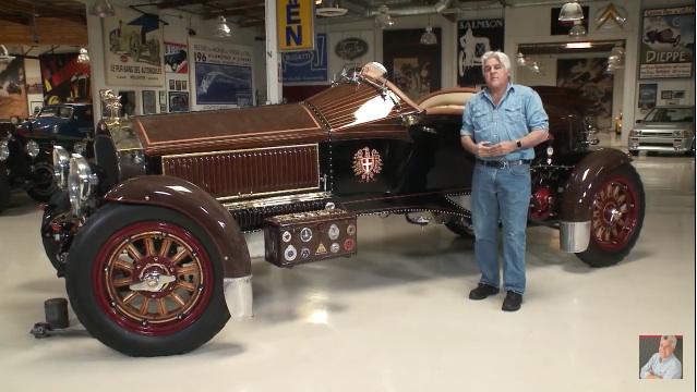 What Can An Ancient Fire Truck Become In The Right Hands? Jay Leno Checks Out The 1915 LaBestioni Rusty Two!