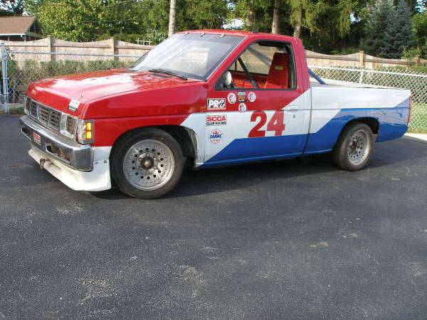 Rough Start: Hit The Track With This Nissan Hardbody Race Truck!