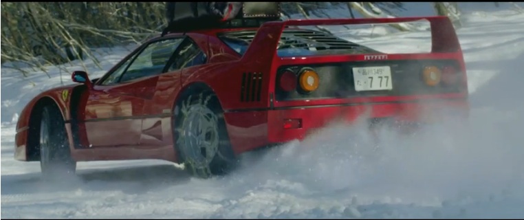 Didn’t Expect This: Watch As Takeshi Kimura Takes His Ferrari F40 Camping In The Snow!