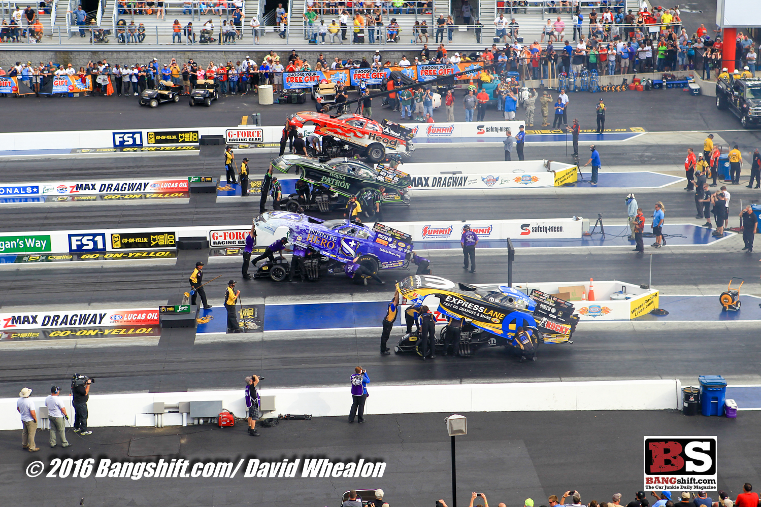 NHRA Four-Wide Nationals Coverage: Double The Lanes, Noise, and Insanity!