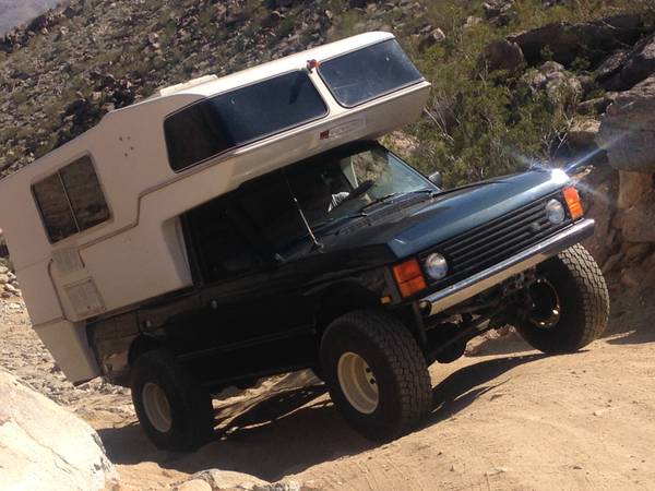 A Land Rover Motorhome! Off-road Greatness!