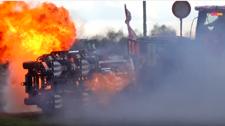 What’s Worse Than Turning Your Pulling Tractor Over? Turning It Over And Blowing Up All The Engines