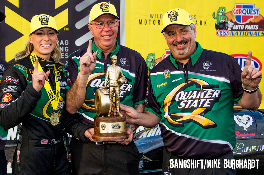 Good News! Leah Pritchett Returns For Four-Wide Nationals In Lagana Top Fueler!