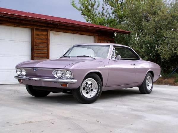 Can An Evening Orchid 1966 Corvair Corsa Be Badass? It Can When It’s A Kelmark-Converted Big-Block!