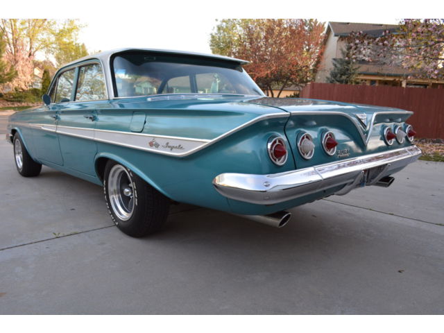 This Gorgeous 1961 Chevrolet Impala Four Door Has Just Enough New Touches To Be Daily-Driveable Without Taking Away The Character Of The Car!