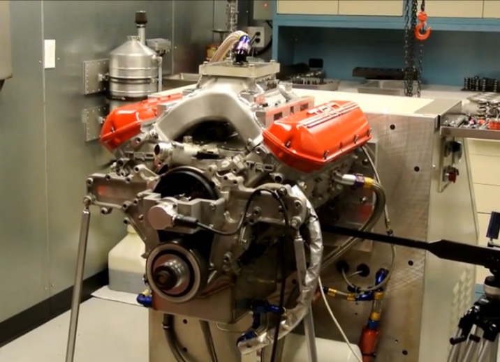 Watch And Listen To This NASCAR Engine Get Spintron Tested To 9,000 RPM – Wild Stuff!