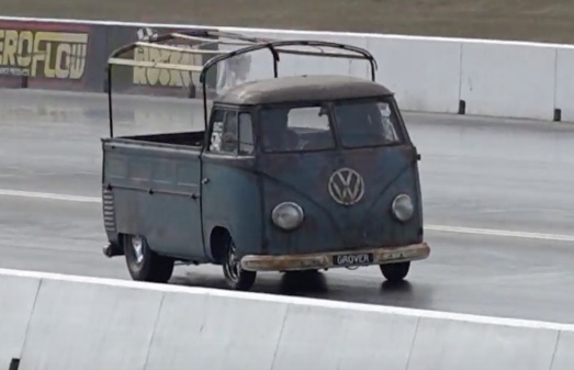 This Volkswagen Single-Cab Is Legit! Almost Three Liters Of VW Flat-Four Power Running Deep 13s!