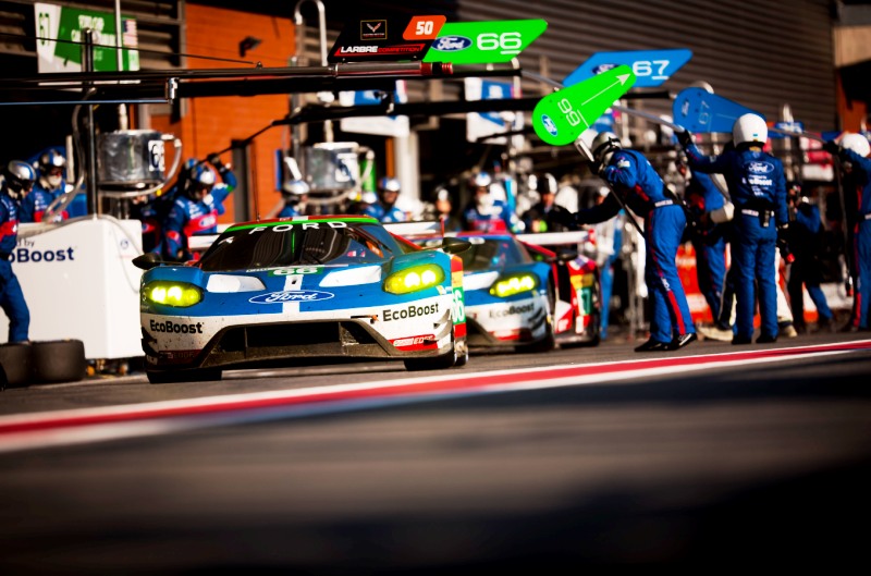 Ford GT wrecks hard at Spa, second car squeaks out second GT podium in a week