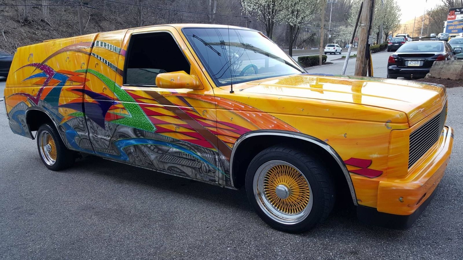 Holy Mother of Airbrushing: Is This GMC S-15 Lowrider A Classic Or Just An Old Trend Throwback?