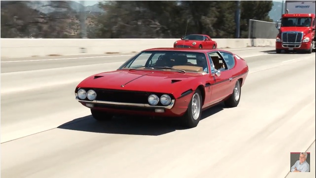 It’s Italian, Funky And Set Up For Long-Distance Roaming – Jay Leno’s Freshly-Restored 1969 Lamborghini Espada Is Great!