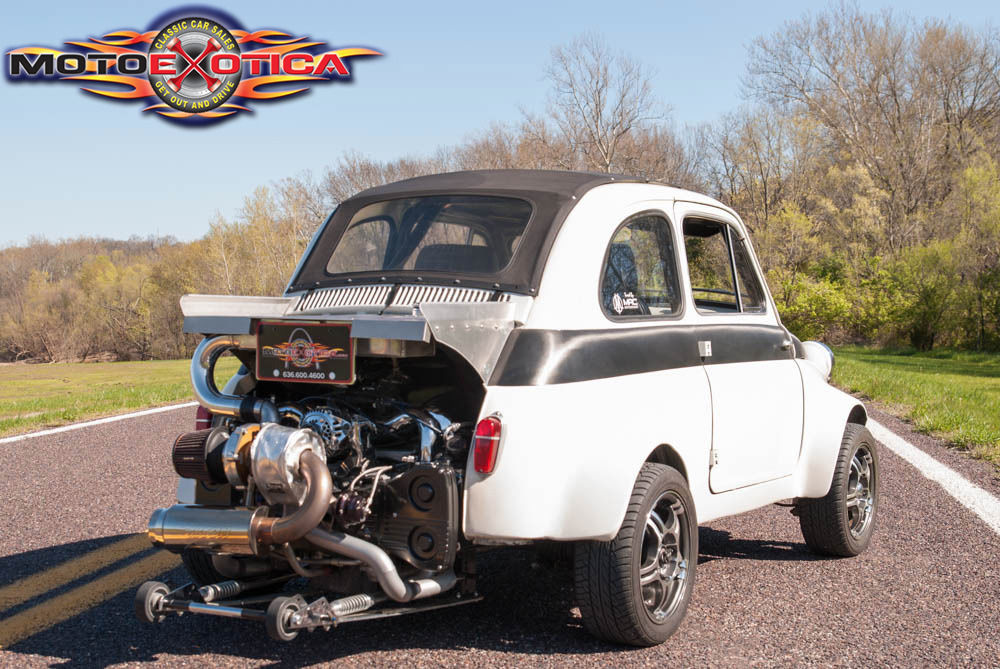 This Turbocharged Subaru Swapped 1957 Fiat Is Nuts And You Could Own It!