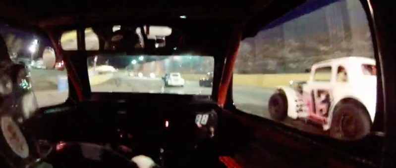 In-Car Video: Let’s Go Legends Racing At A Bullring Called Wake County Speedway