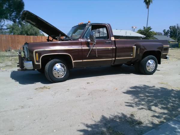 One Owner 1977 Chevrolet Dually With Only 62,000 Miles! We Want.