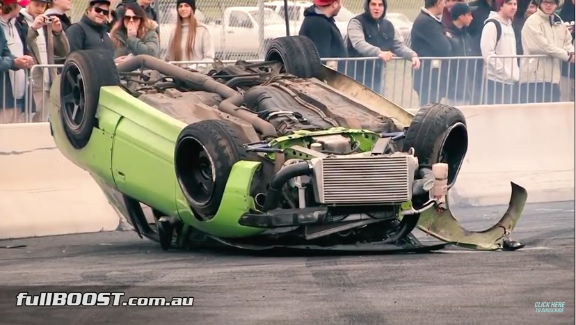 Here’s Why You Should Always Have A Cage And Why Traditional Jersey Barriers Are Bad For Race Tracks