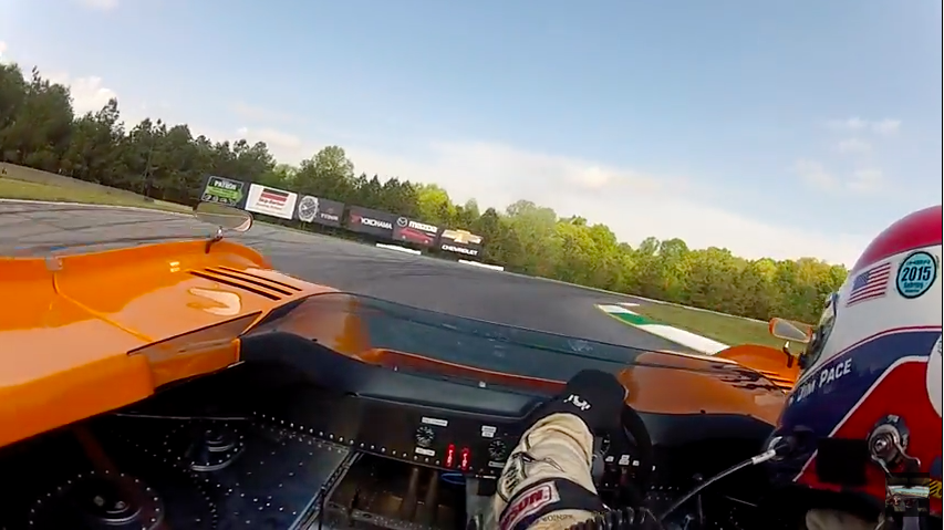 Watch Jim Pace Hammer A Brutally Fast McLaren M8 Can-Am Car Around Road Atlanta – Awesome!