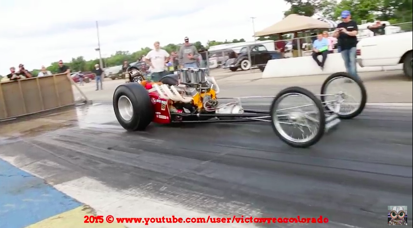 This Early 1970s Junior Fuel Dragster Was Pulled From The Mothballs And Run – Watch!