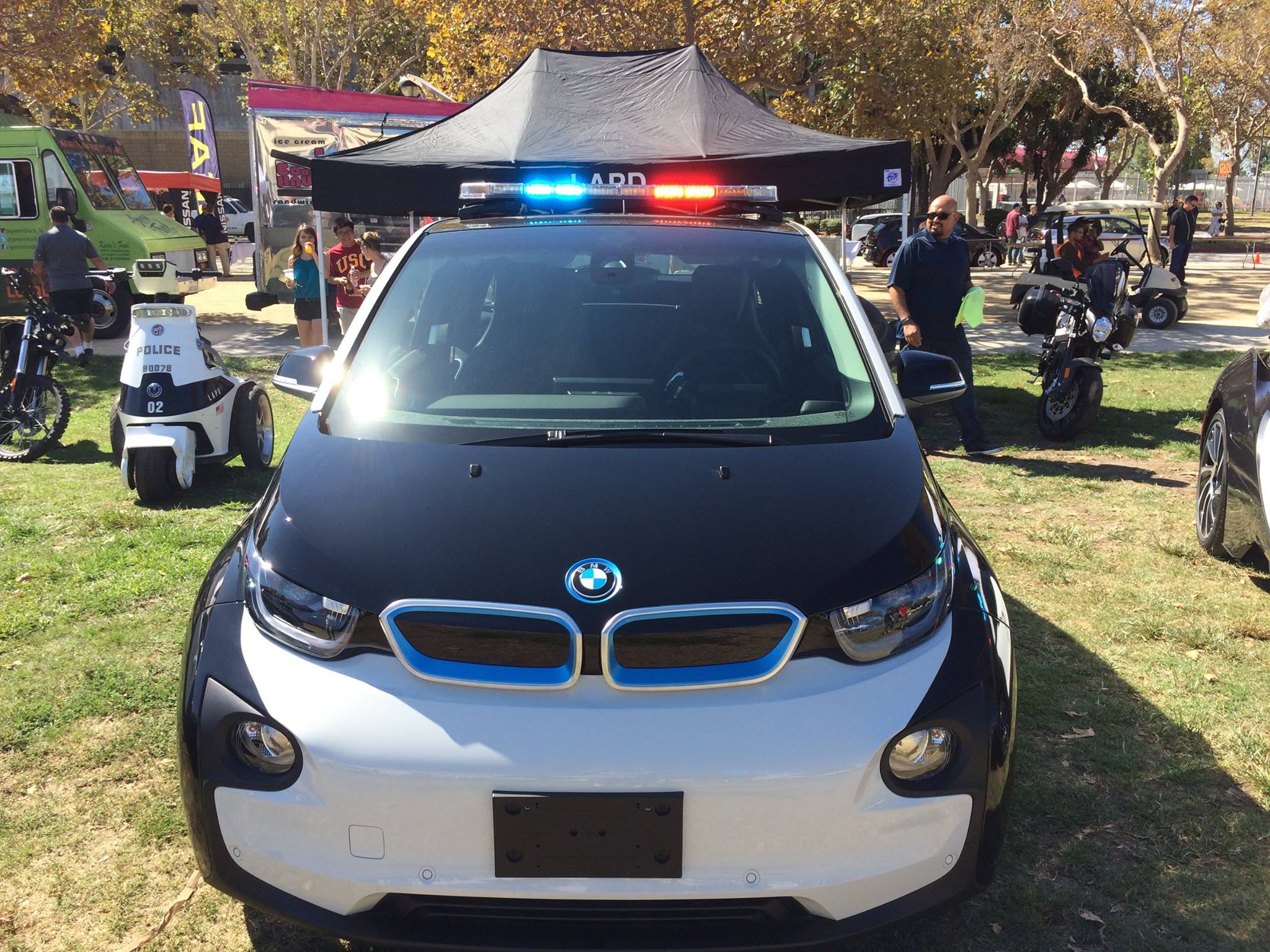 BangShift.com To Shock And Protect: The LAPD Will Use 100 BMW i3 EVs In