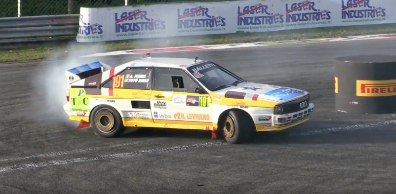 Morning Symphony: Rally Cars Cutting Loose At Monza – Tire Smoke And Turbos Are A Wonderful Thing!