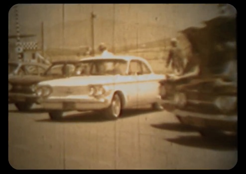 Classic YouTube: Check Out This Vintage Footage Of A Corvair Owner’s Club Gymkhana Meet At Riverside International!