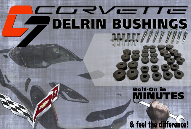 RideTech Has One Of The Easiest And Most Effective Corvette C7 Upgrades Available Now! Delrin Bushings!