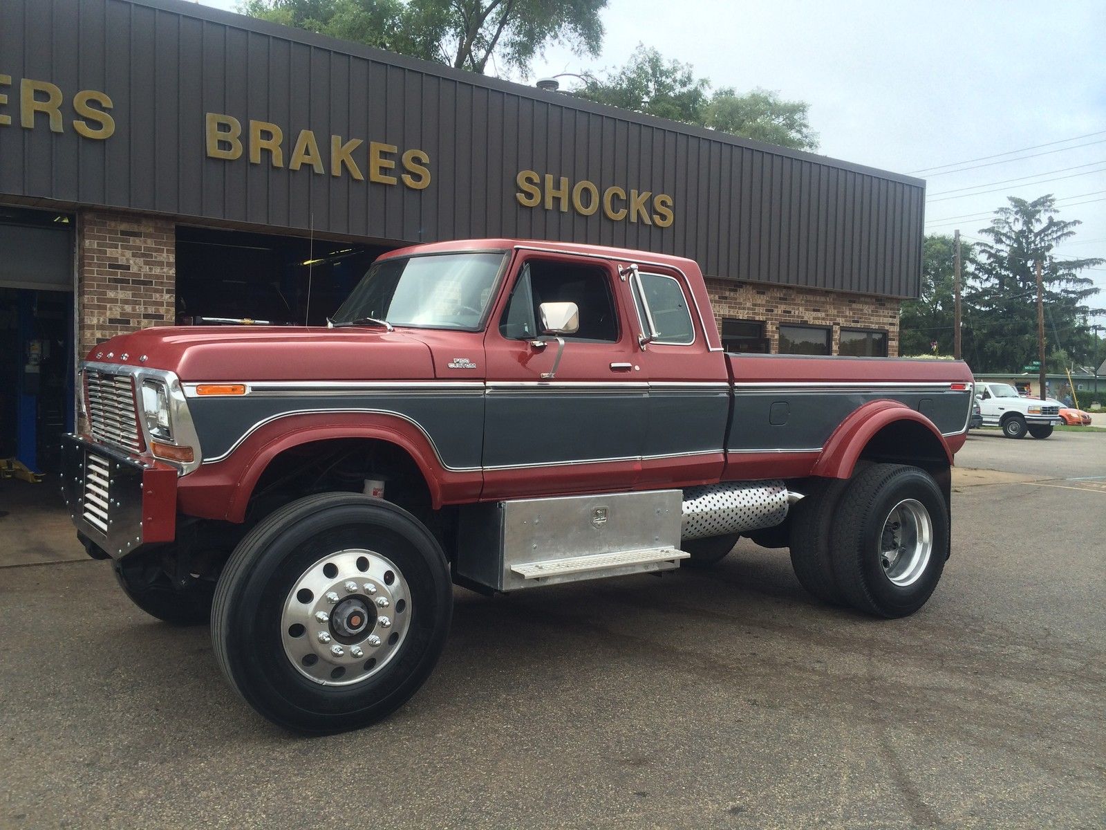 BangShift.com This 1978 Ford F250 Is A Real Highboy! Part Freightliner, Part ShowQuality Truck 