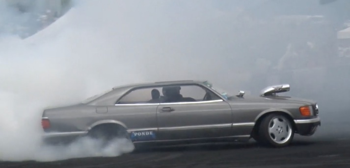 Would You Rather, Strange Australian Burnout Machine Edition! Which Badass Old Merc Floats Your Boat?