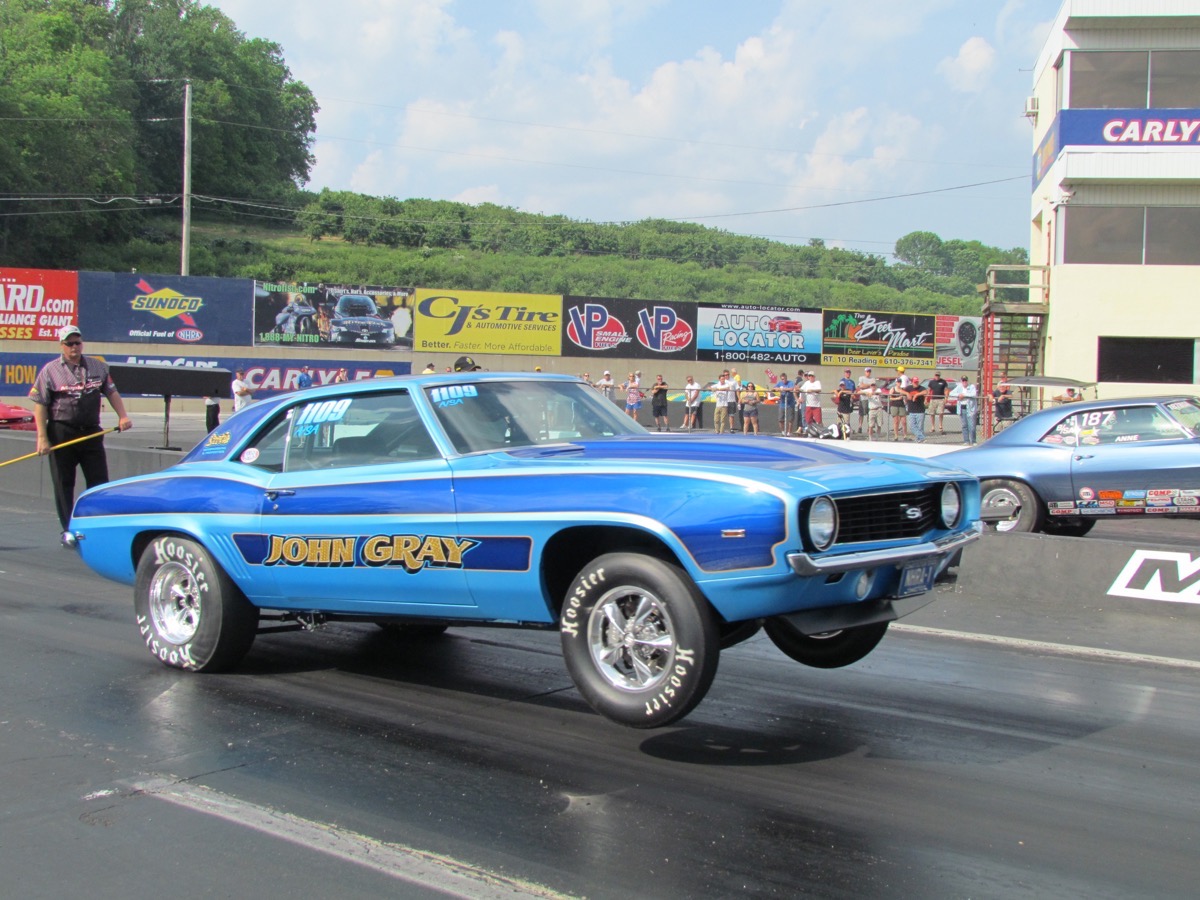 NHRA Stock Eliminator Action Photos From The Lucas Oil Race At Maple Grove Raceway