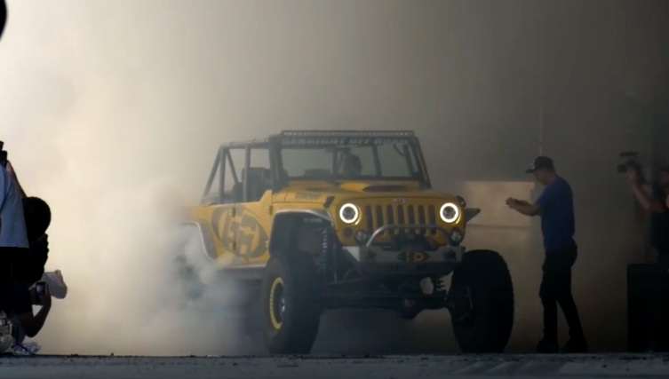 Jeeps And Burnouts At The Donut Garage With Currie Enterprises. What More Do You Need?