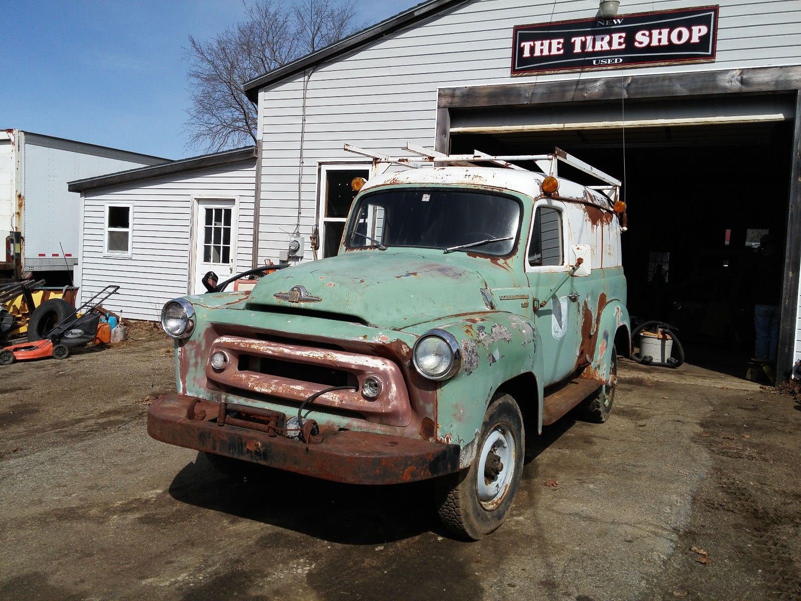 eBay Find: This 1957 International S-120 Panel Truck Is A Heavenly 4×4 That Looks Like Hell