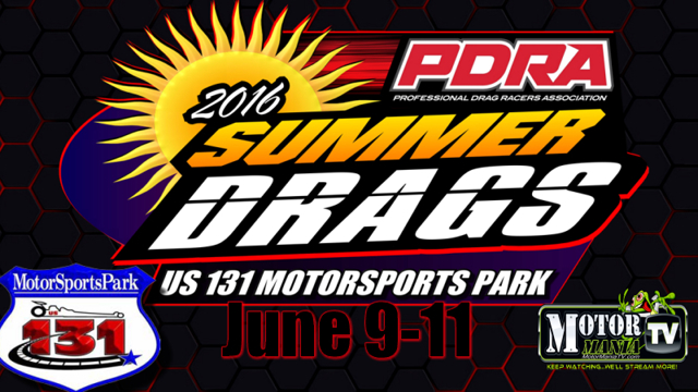 FREE LIVE STREAMING DRAG RACING From The PDRA Summer Drags In Martin Michigan