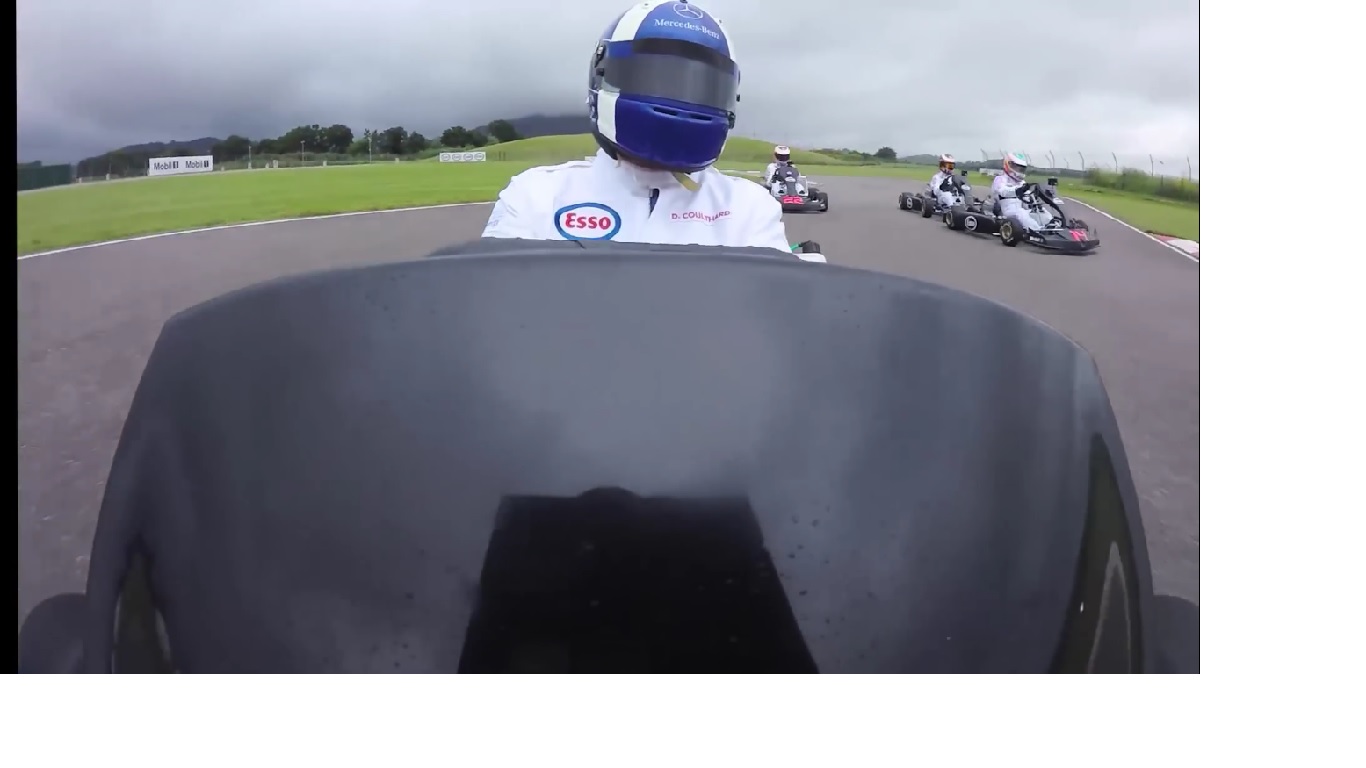 Watch five current and former McLaren F1 drivers beat on each other in karts