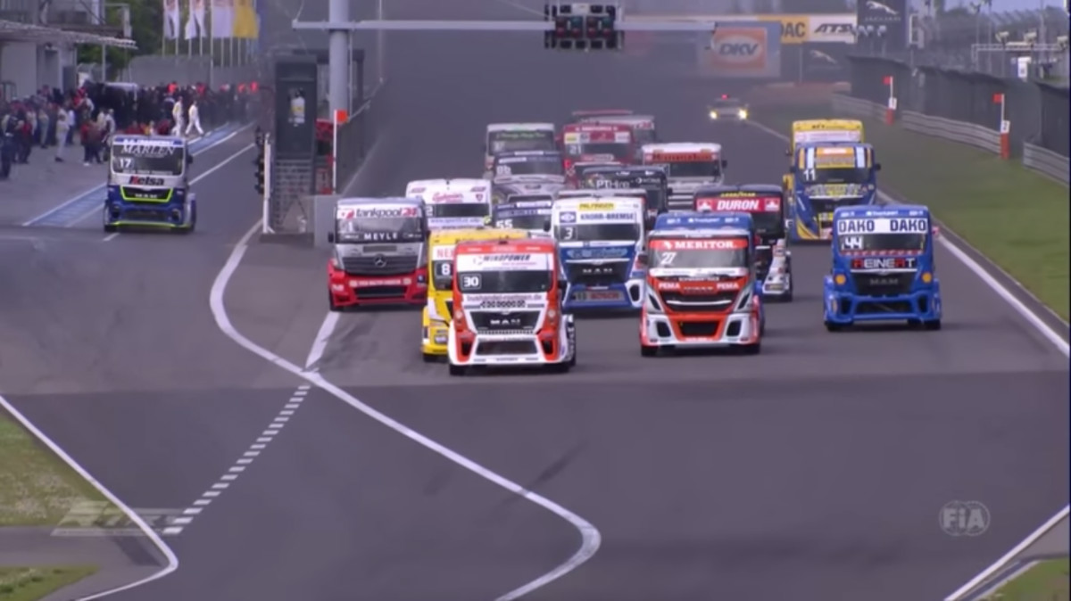 You can now watch full truck race weekends from Europe for free