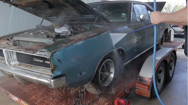 Another One Saved – Check Out This Film Of The Rescue Of A 1969 Dodge Charger SE!